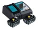 Akkus & Ladegeräte - Makita DC18RC battery charger - with battery - 2 - Li-Ion - 197570-9