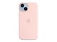 Handys - Cover & Cases - Apple iPhone 14 Silicone Case with MagSafe - Chalk Pink - MPRX3ZM/A