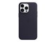Handys - Cover & Cases - Apple iPhone 14 Pro Max Leather Case with MagSafe - Ink - MPPP3ZM/A