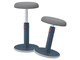 Ergonomie - Leitz Ergo Cosy Active Sitz- & Stehhocker 2-in-1 Samtgrau - 65180089