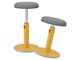 Ergonomie - Leitz Ergo Cosy Active Sitz- & Stehhocker 2-in-1 Warmes Gelb - 65180019