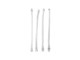 Smart-Home - Light Solutions Cable for Philips Hue Gradient LightStrip - 15cm - White - 4 pcs - 5714255007428
