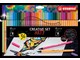 Hobby-Zubehör - STABILO Pen 68/88 Arty cardboard box of 36 pens in 18 colors - 204088