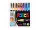 Hobby-Zubehör - POSCA PC-1M - 8 colours - 401612