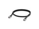 Netzwerk - Kabel - Ubiquiti UniFi Patch Cable Outdoor Black 1m - Schwarz - 1m - UACC-CABLE-PATCH-OUTDOOR-1M-BK