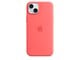 Handys - Cover & Cases - Apple iPhone 15 Plus Silicone Case with MagSafe - Guava - MT163ZM/A