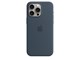 Handys - Cover & Cases - Apple iPhone 15 Pro Max Silicone Case with MagSafe - Storm Blue - MT1P3ZM/A