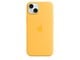 Handys - Cover & Cases - Apple iPhone 15 Plus Silicone Case with MagSafe - Sunshine - MWNF3ZM/A