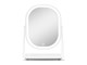 Kosmetik Spiegel - Gillian Jones Mirror With LED Light and Tray - White - 5713982011487