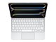 Tastaturen - Apple Magic Keyboard for iPad Pro 11‑inch (M4) - German - White - Tastatur & Folio-Set - Deutsch - Weiss - MWR03D/A