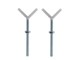 Babypflege - Hauck Y-piece for security gate 2 pcs - 596999