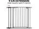Babypflege - Hauck Safety Gate Extension 9 cm black - 59794
