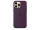 Handys - Cover & Cases - Apple iPhone 16 Pro Max Silicone Case with MagSafe - Plum - MYYW3ZM/A