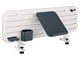 Schreibtischzubehör - Leitz Ergo Pegboard Schreibtisch-Organizer mit Laptophalter, 80x25 cm - 65490000