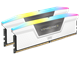 RAM - Corsair Vengeance RGB DDR5-6000 - 32GB - CL30 - Dual Channel (2 pcs) - AMD EXPO & Intel XMP - Weiß mit RGB - CMH32GX5M2B6000Z30W