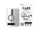 Handys - Cover & Cases - CARE by PanzerGlass Feature Case Transparent w. Black Kickstand & QI Compatible Samsung Galaxy S25+ - CRRFBKQG37942