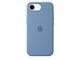 Handys - Cover & Cases - Apple iPhone 16e Silicone Case - Winter Blue - MD3Q4ZM/A