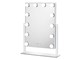 Kosmetik Spiegel - UNIQ New York Mega Makeup Mirror with 12 LED lights - White - 7275