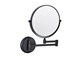 Kosmetik Spiegel - UNIQ Wall Mirror with 10x Magnification in Black - 7023-3