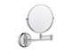 Kosmetik Spiegel - UNIQ Wall Mirror with 10x Magnification in Silver - 7023