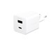 Handys - Adapter und Ladegeräte - empower by PanzerGlass Turbo 35W Charger incl. USB-C + USB-A | EU Plug | Silver White - EM94326