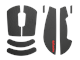 Mauspads & Zubehör - Pulsar Supergrip Grip Tape for Logitech G PRO X SUPERLIGHT & SUPERLIGHT 2 - SGLGS