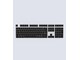 Tastaturen - Wooting ABS ISO Keycaps - Keycaps - Englisch (UK) - Schwarz - KC1-UK1-ASL-BK1