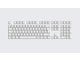 Tastaturen - Wooting PBT ISO Keycaps - Just White - Keycaps - Nordic ISO - Weiss - KC3-NR1-PDS-WH1