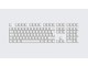 Tastaturen - Wooting PBT ISO Keycaps - Just White - Keycaps - Deutsch - Weiss - KC3-DE1-PDS-WH1
