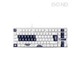 Tastaturen - Pulsar PCMK 3 HE TKL (Bruce Lee 85th edition) - Gaming Tastaturen - ohne Numpad - Nordisch - Weiss - PCMK3HE823