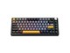 K600-B82W Tri-mode RGB GR Silver Switch Black