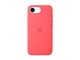 Handys - Cover & Cases - Apple iPhone 17e Silicone Case with MagSafe – Bright Guava - MHWH4ZM/A