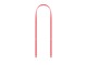 Handys - Anderes Zubehör - Apple Crossbody Strap - Bright Guava - MHYX4ZM/A