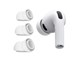 Handys - Anderes Zubehör - Tech-Protect Ear Tips for AirPods Pro 3 in sizes S / M / L 3-pack - white - 5906302335565