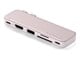 Dockingstationen - Satechi Snap Hub - docking station - USB-C 3.2 Gen 1 x 2 - HDMI - ST-HUSNP