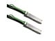 Systemzubehör - Amphenol DGX Spark 400-Gigabit Ethernet Passive Direct Attach QSFP-112G-PAM4 Cable (32-AWG) - SF-NJAAKK0006-000.5M