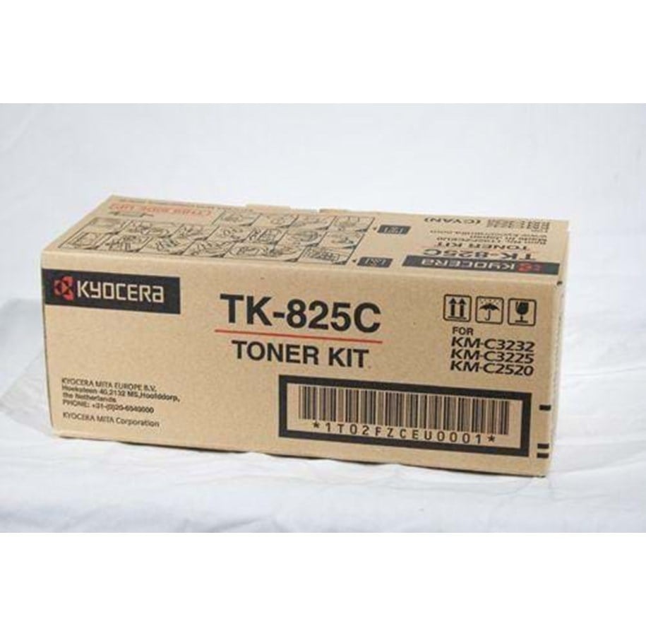 Druckerzubehör - Tinte & Toner - Kyocera TK 825C Toner - Toner kit Cyan - TK-825C