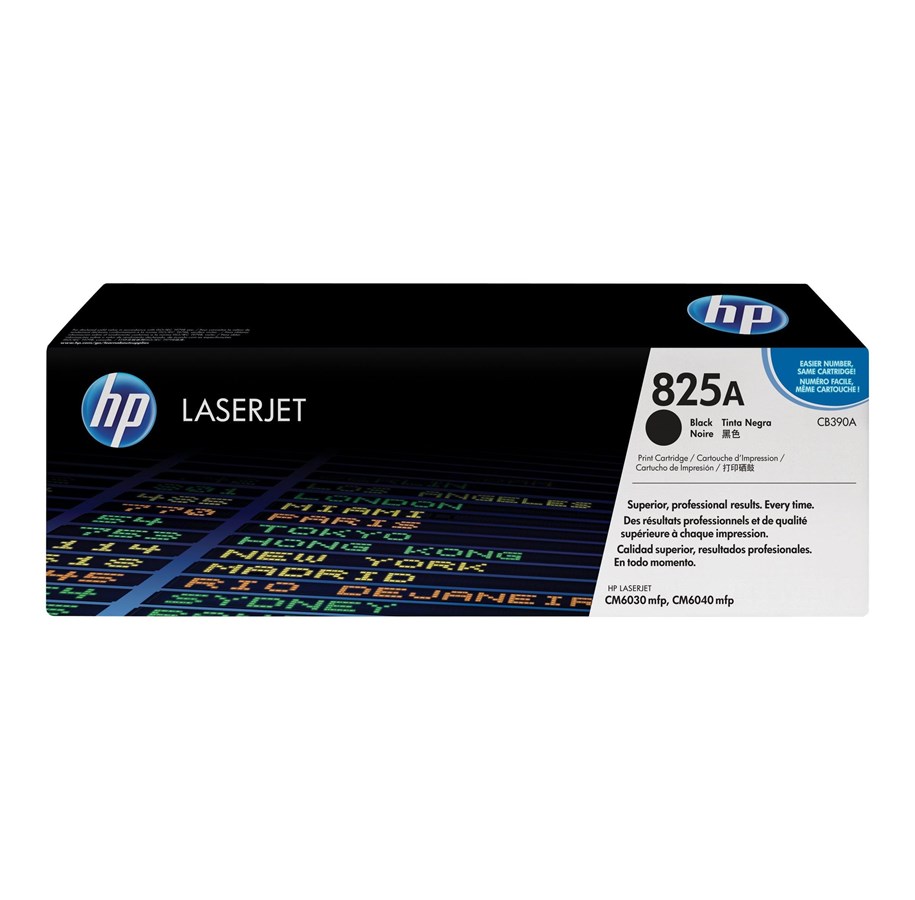 Druckerzubehör - Tinte & Toner - HP 825A / CB390A Black Toner - Tonerpatrone Schwarz - CB390A