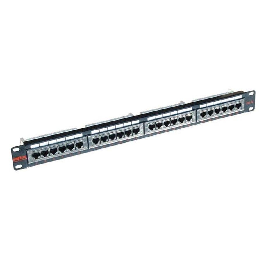 Netzwerkzubehör - Roline 24xRJ45 CAT5E UTP Patch Panel - 26.11.0349-5