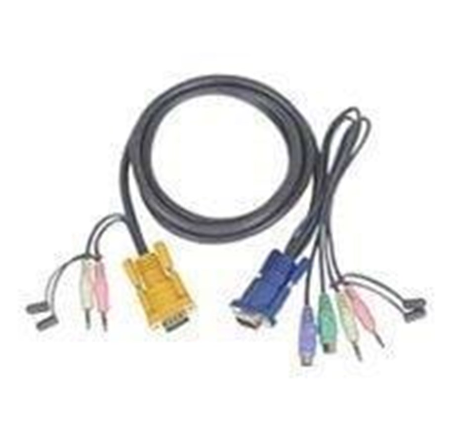 KVM Kabel - ATEN 2L-5302P - tastatur- / mus- / video- / Audiokabel - 2L-5302P
