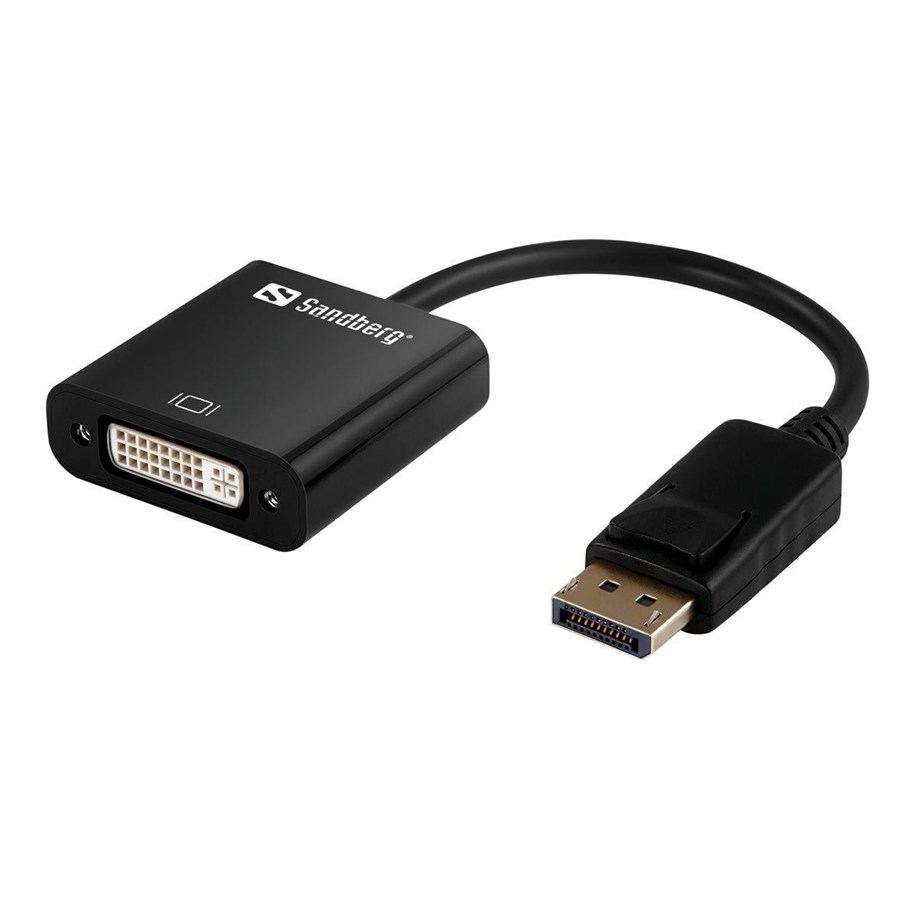 Display Kabel - Sandberg DisplayPort to DVI adapter *DEMO* - 508-45