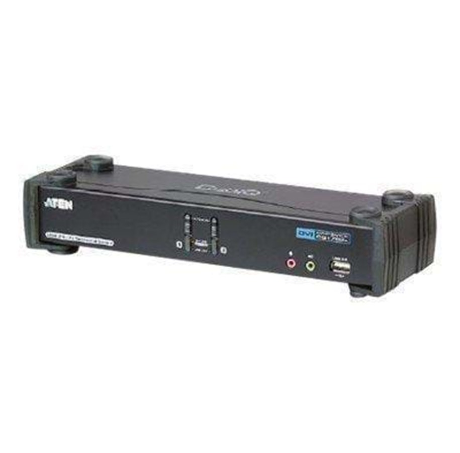 KVM Switches - ATEN CubiQ CS1782A - KVM / Audio-Switch - CS1782A