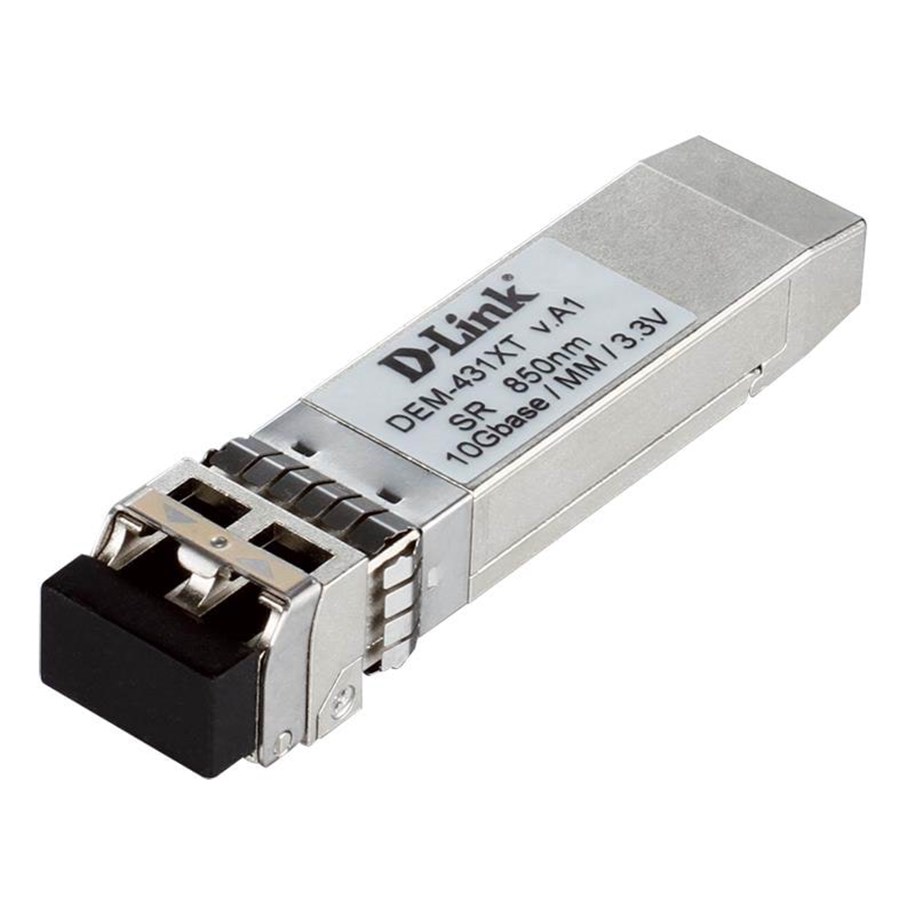 Repeater, boosters, bridges & Transceiver - D-Link DEM-431XT 10GBASE-SR SFP+ Multi-Mode Transceiver (300m) - DEM-431XT