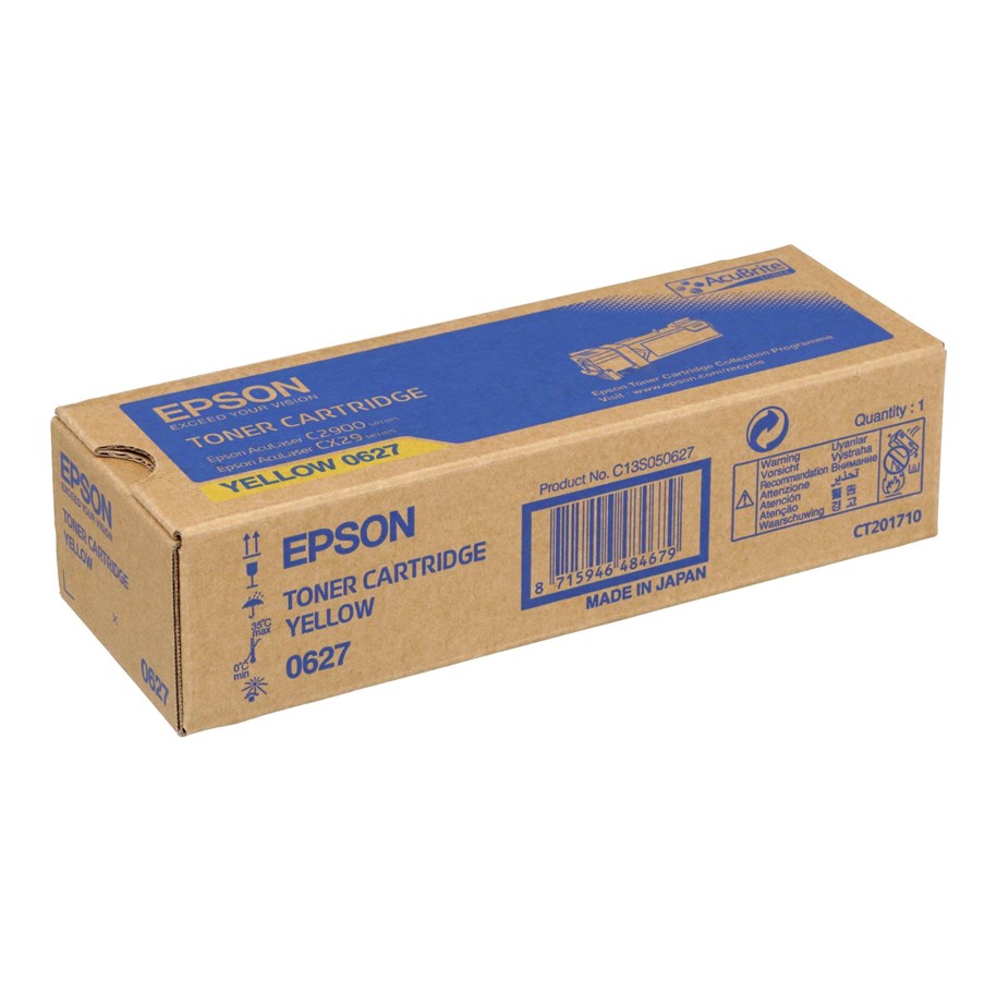Druckerzubehör - Tinte & Toner - Epson C13S050627 Yellow Toner - Tonerpatrone Gelb - C13S050627