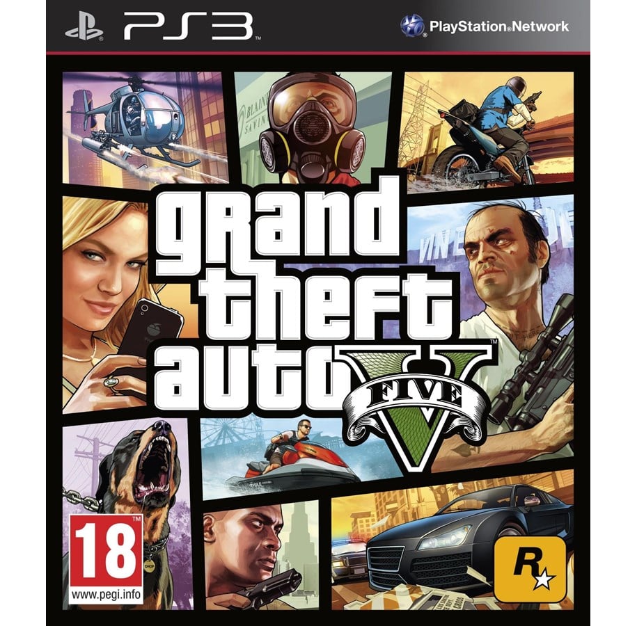 Spiele - Grand Theft Auto V - Sony PlayStation 3 - Action - PEGI 18 - 5026555410229