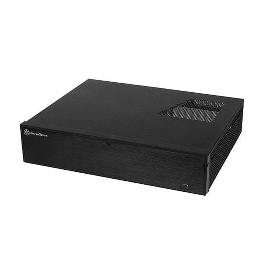 Gehäuse - SilverStone Milo ML04B - Schwarz - Gehäuse - Desktop - Schwarz - SST-ML04B USB 3.0