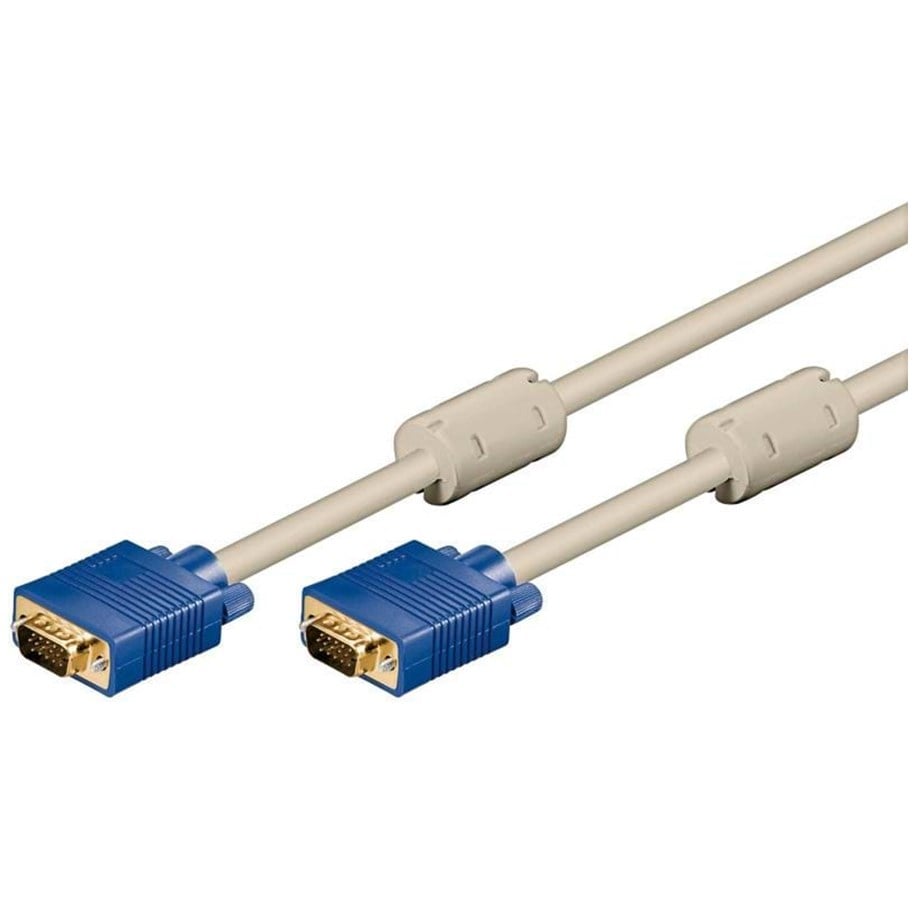 Display Kabel - Pro VGA FullHD Kabel - Beige - 3m - 4040849930973