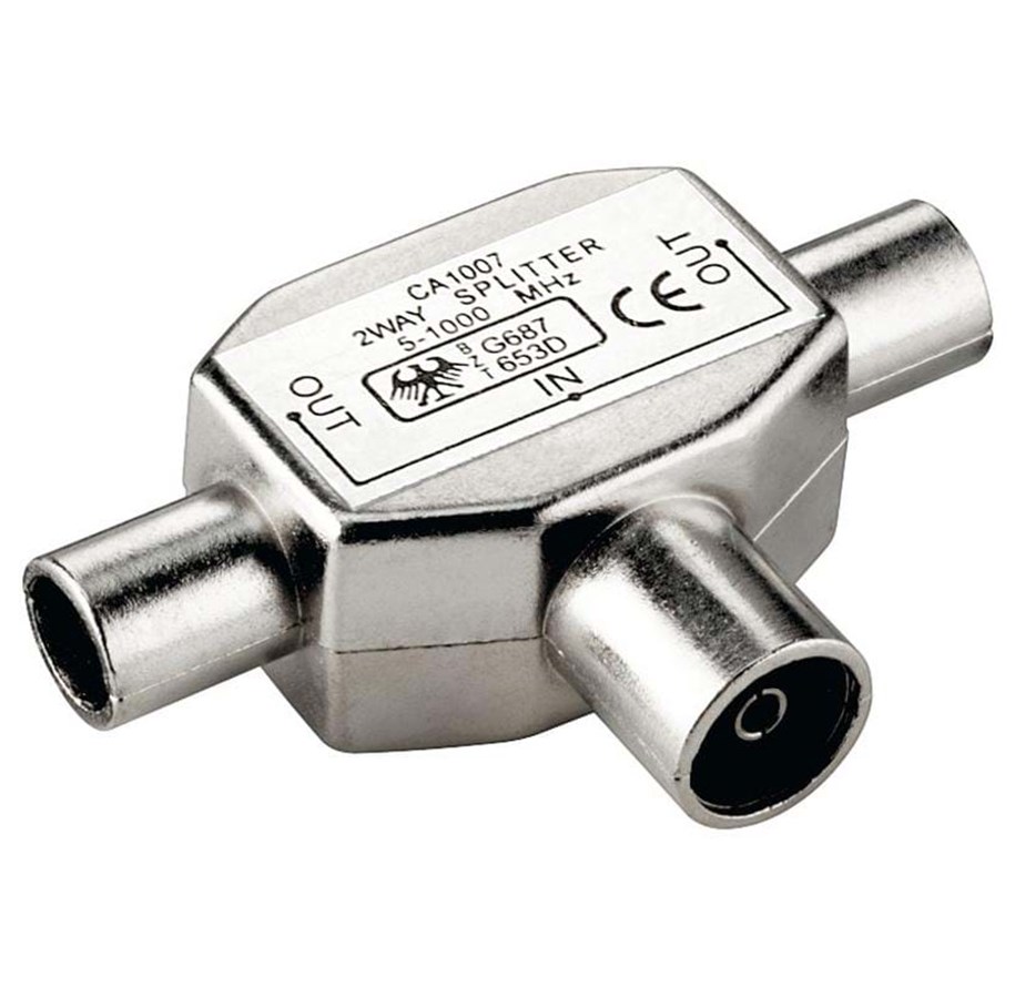 Antennenkabel - Pro Antenne T-plug 9.5mm 2xF - 1xM - 4040849115325
