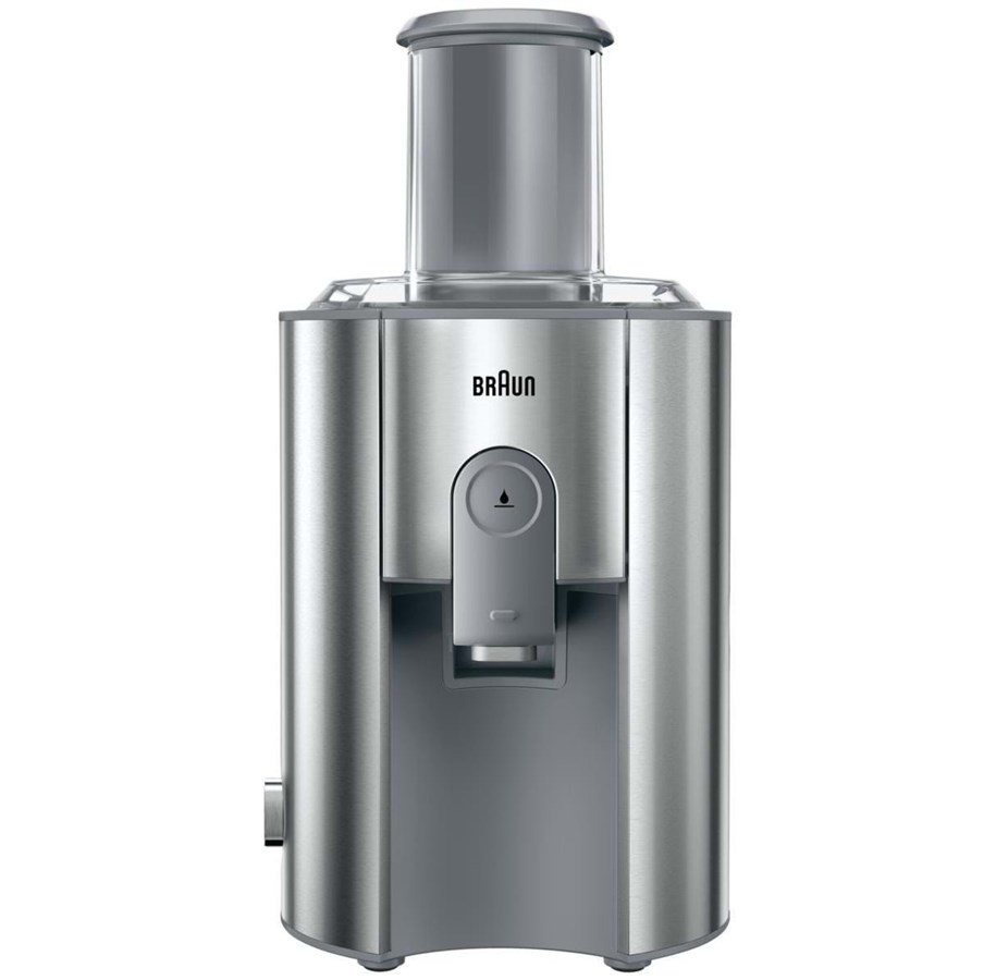Saftpressen - Braun Entsafter, 1000 W, Matrial: Plastik, glossy Edelstahl-Look - J700