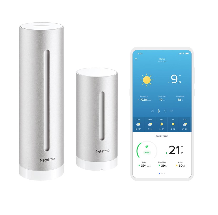 Smart-Home - Netatmo Smarte Wetterstation - NWS01-EC